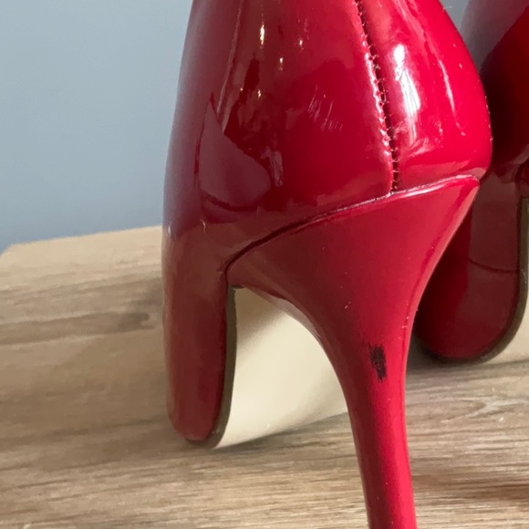 Delicious Sz 7 Red Stiletto - Picture 4 of 7